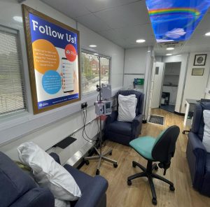 Picture of the mobile clinic
